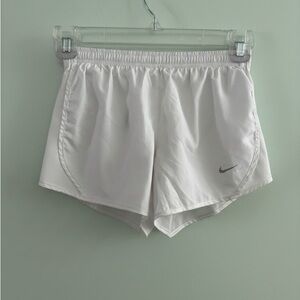 Nike Dri-Fit Women's White Athletic Shorts